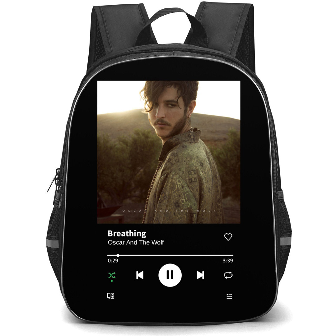 Oscar And The Wolf Backpack School Bag StudentPack - Oscar And The Wolf Breathing Cover Art