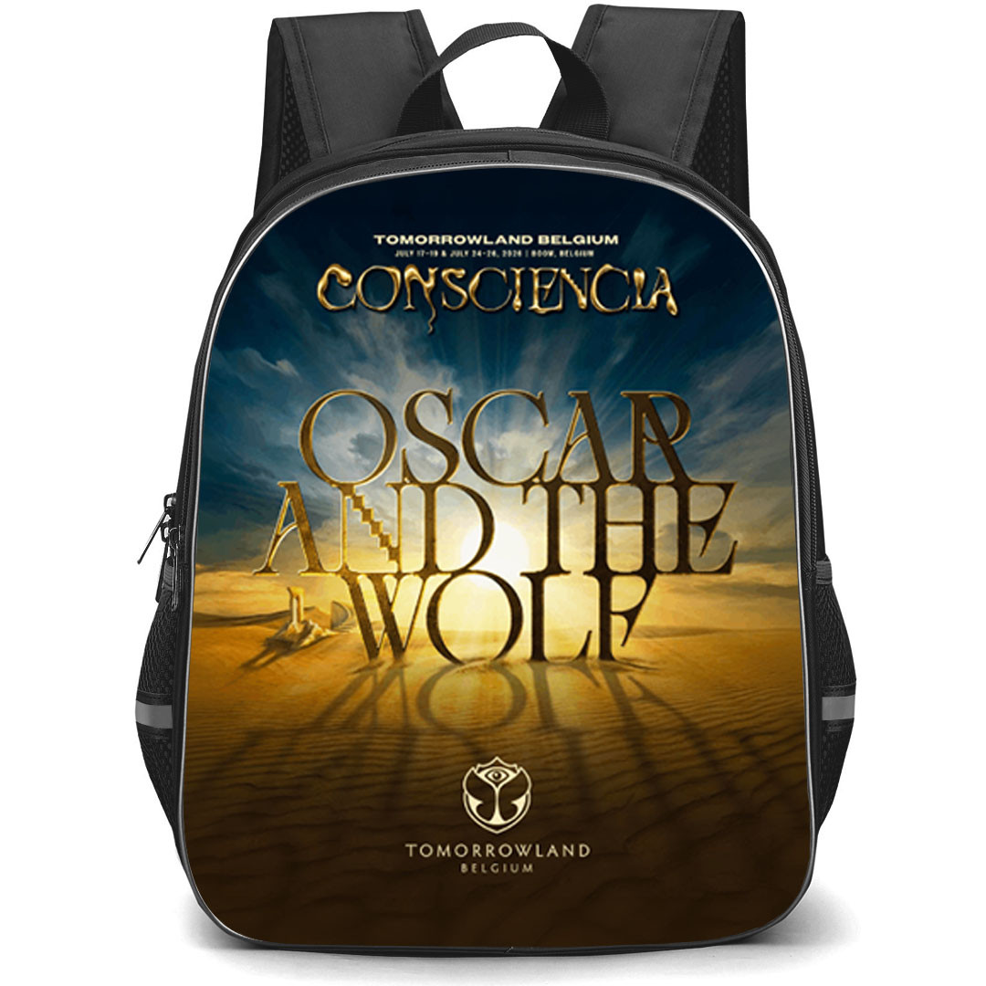 Oscar And The Wolf Backpack School Bag StudentPack - Oscar And The Wolf Consciencia Concert Poster