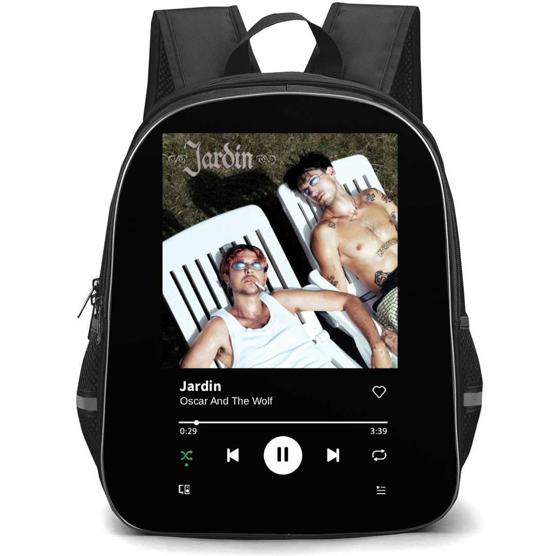 Oscar And The Wolf Backpack School Bag StudentPack - Oscar And The Wolf Jardin Album Cover