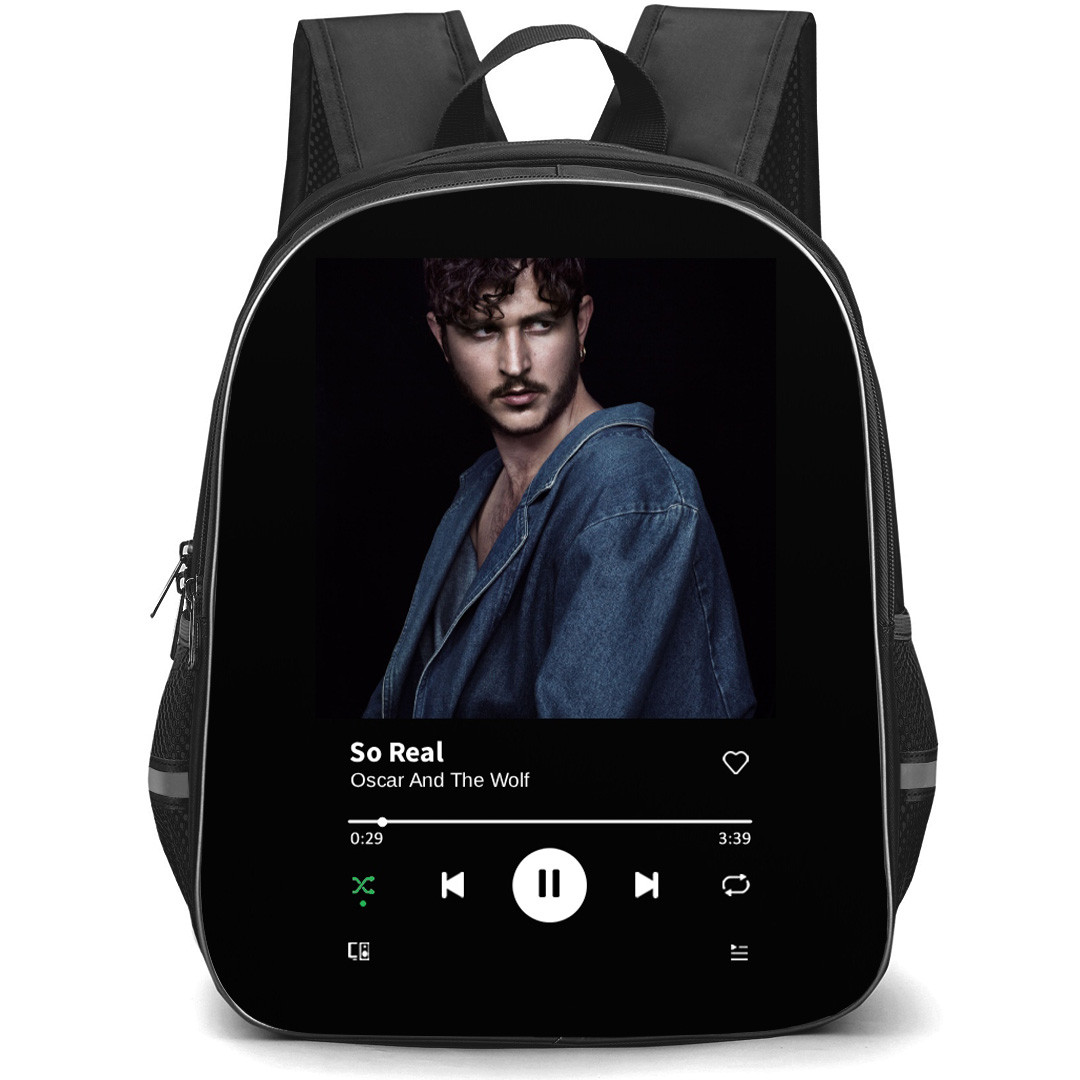 Oscar And The Wolf Backpack School Bag StudentPack - Oscar And The Wolf So Real Cover Art