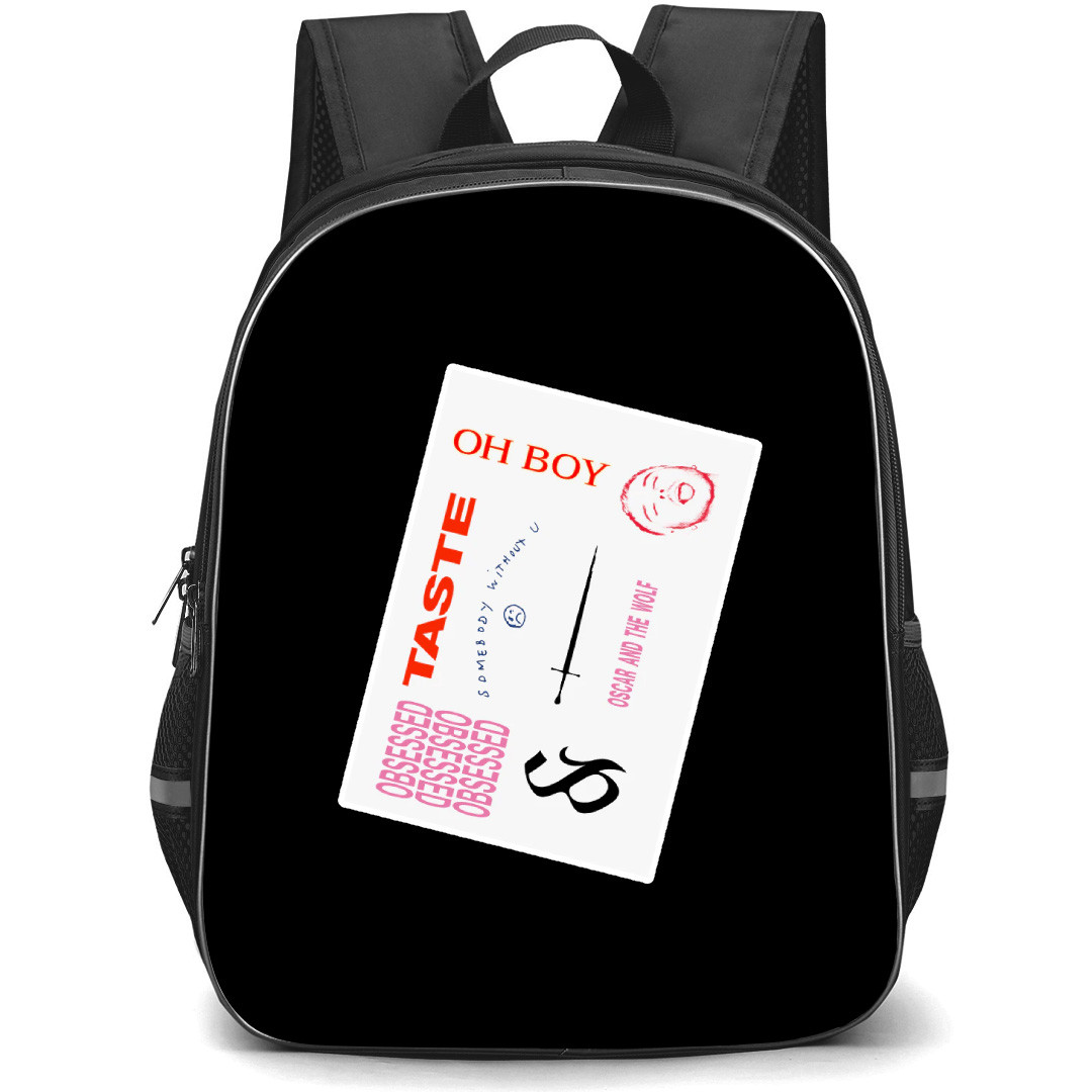 Oscar And The Wolf Backpack School Bag StudentPack - Oscar And The Wolf Temporary Tattoos Sticker Art