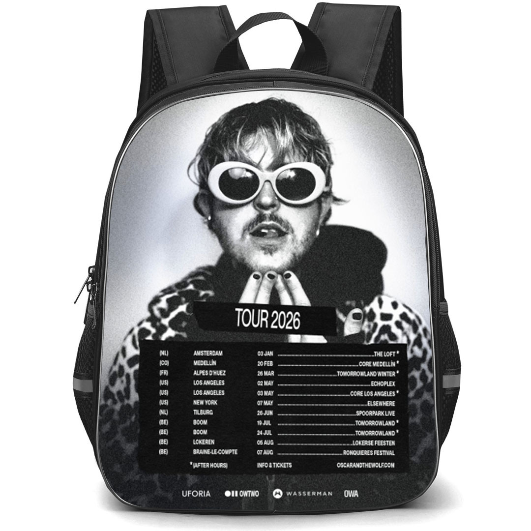 Oscar And The Wolf Backpack School Bag StudentPack - Oscar And The Wolf Tour 2026 Poster