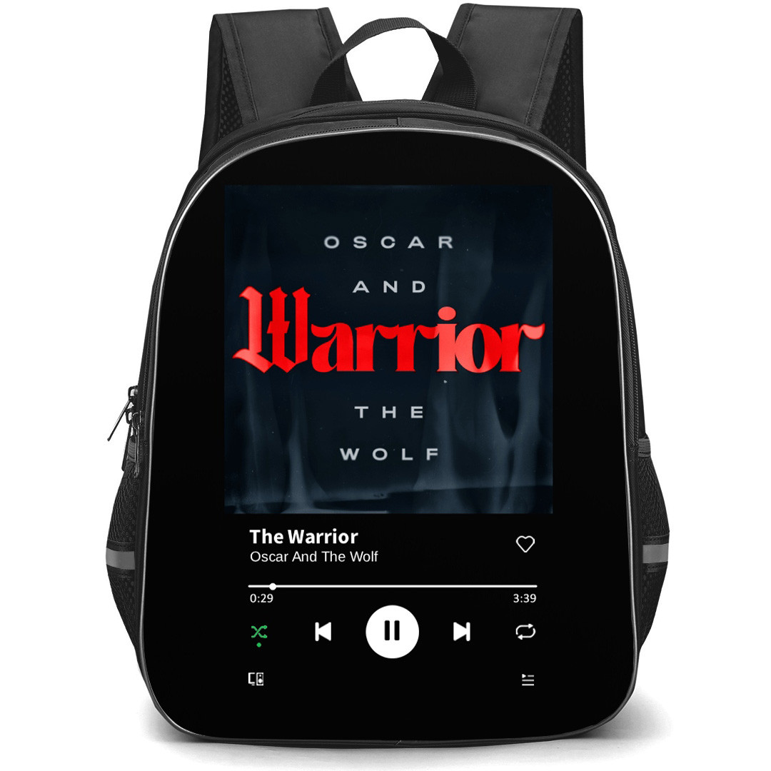 Oscar And The Wolf Backpack School Bag StudentPack - Oscar And The Wolf Warrior Cover Art