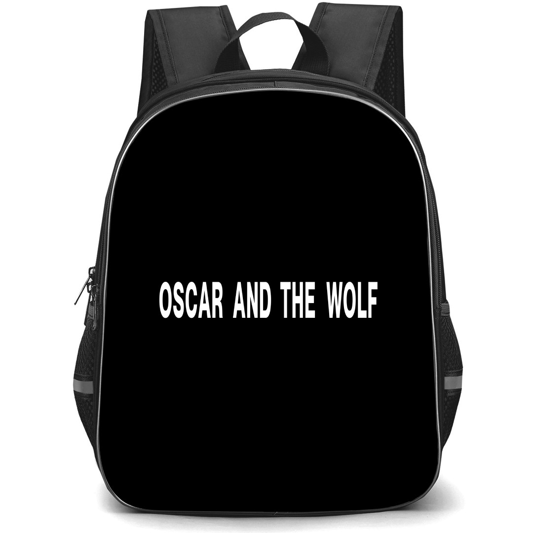 Oscar And The Wolf Backpack School Bag StudentPack - Oscar And The Wolf White Logo