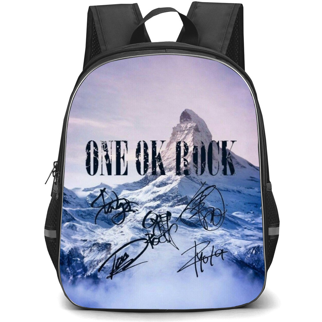 One Ok Rock Backpack School Bag StudentPack - Autograph Band Poster