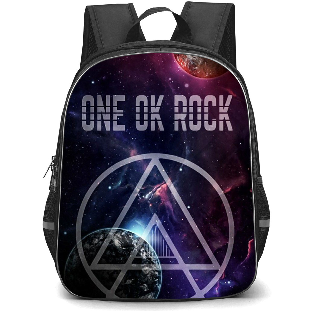 One Ok Rock Backpack School Bag StudentPack - Band Symbol Space Poster
