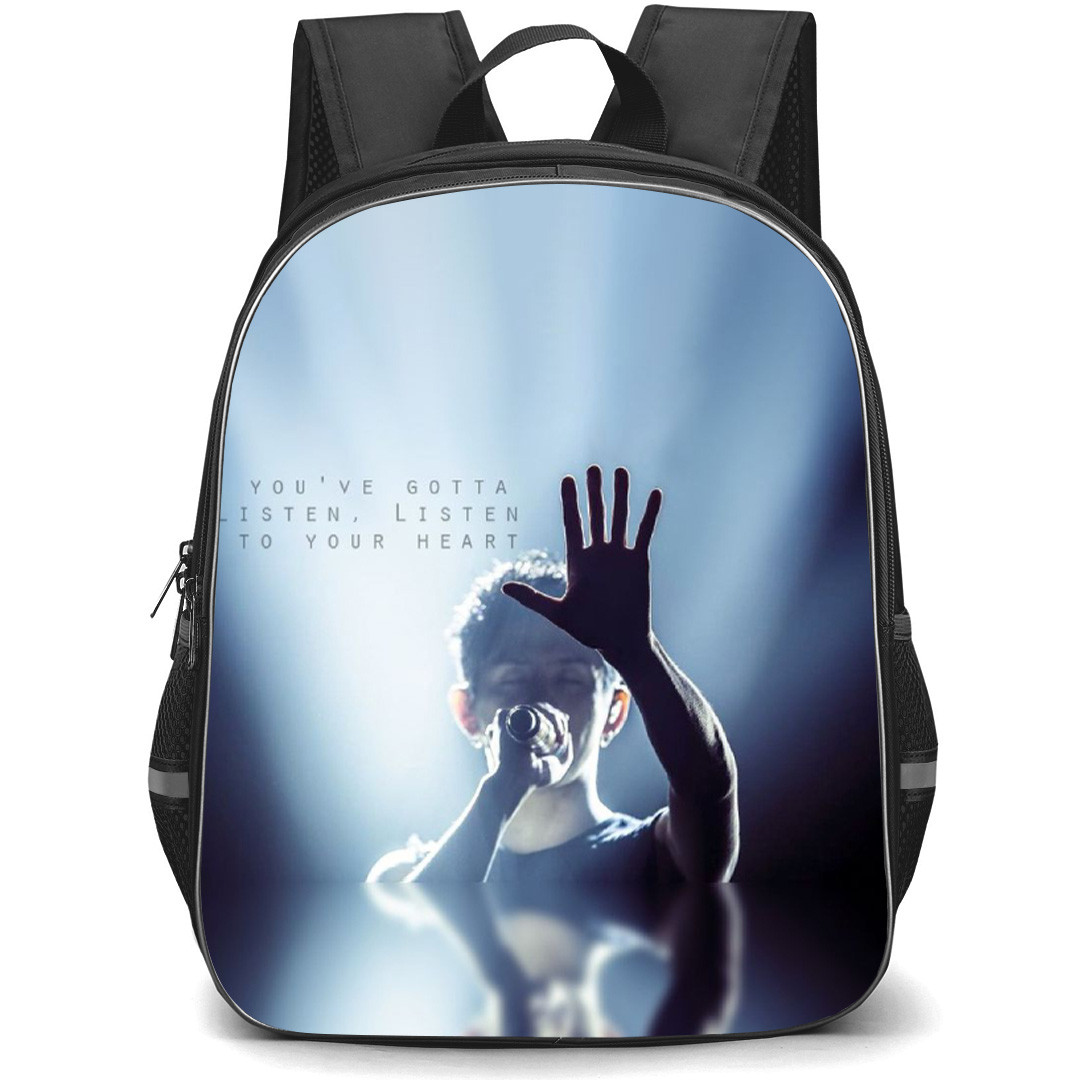 One Ok Rock Taka Backpack School Bag StudentPack - Taka Listen To Your Heart Portrait Poster