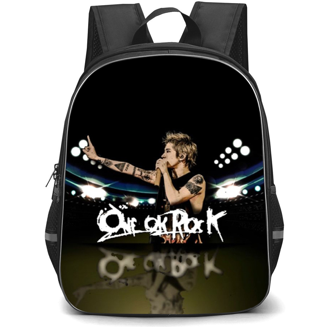 One Ok Rock Taka Backpack School Bag StudentPack - Taka Side Portrait Band Poster