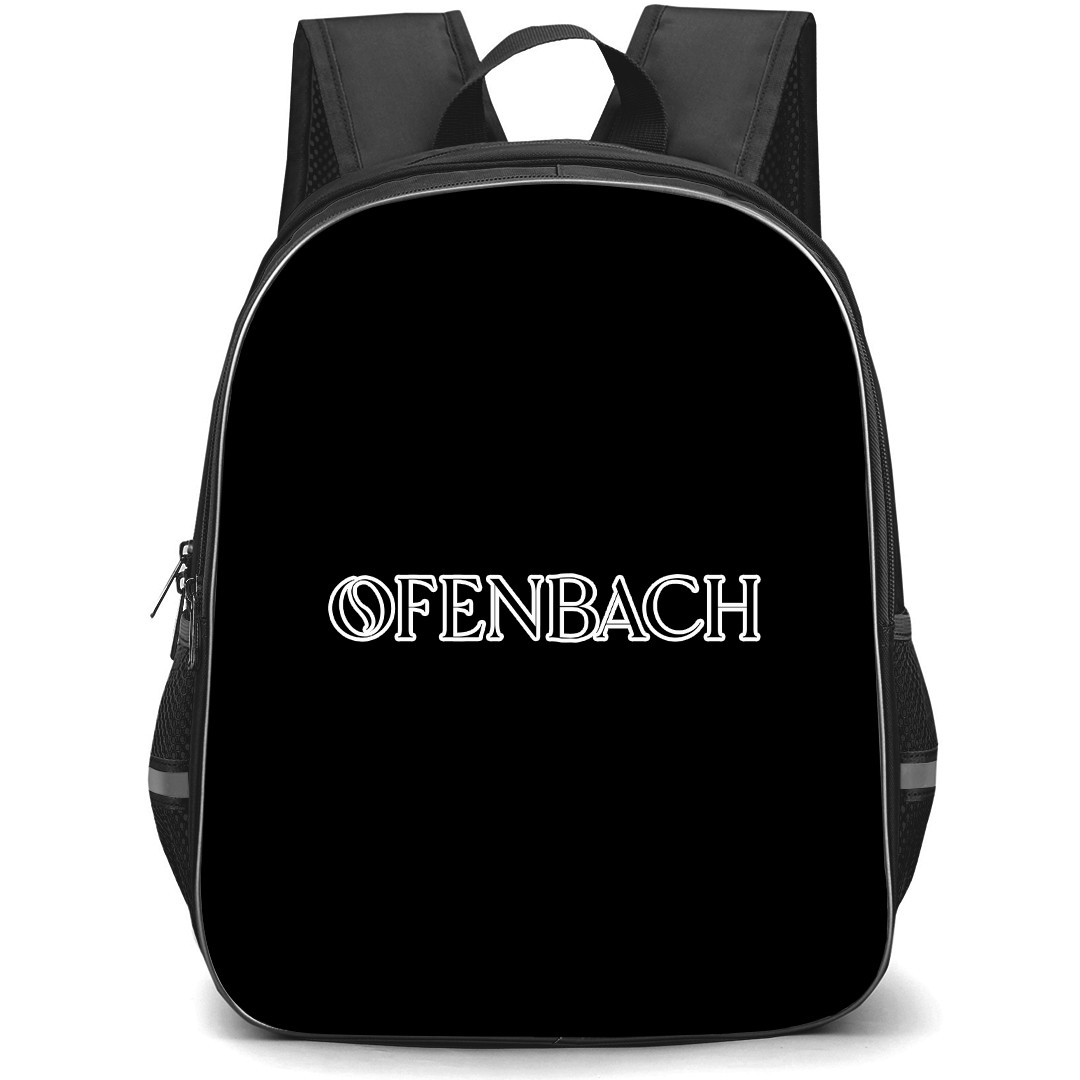 Ofenbach Backpack School Bag StudentPack - Ofenbach Black Logo