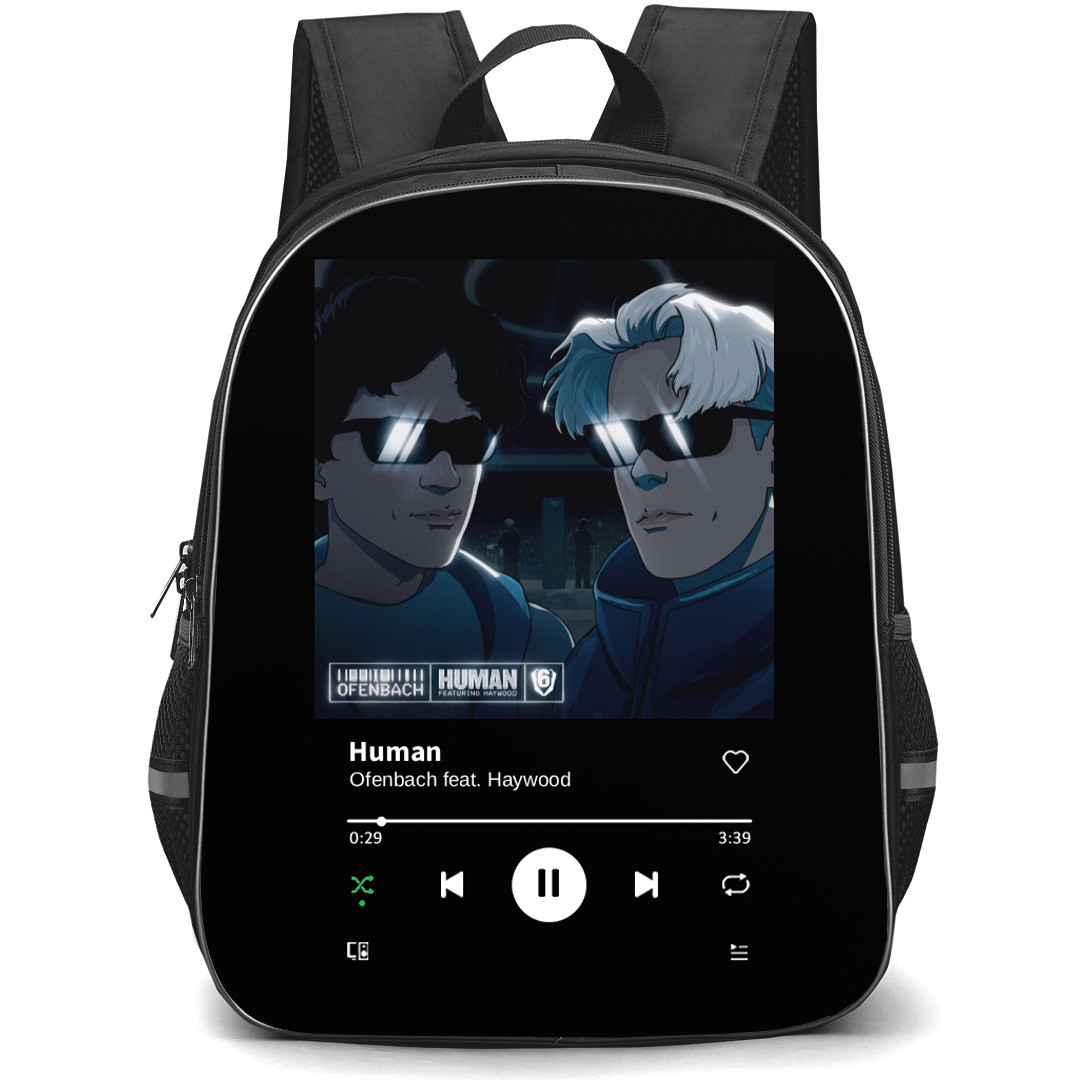 Ofenbach Backpack School Bag StudentPack - Ofenbach Human (Feat. Haywood) Cover Art