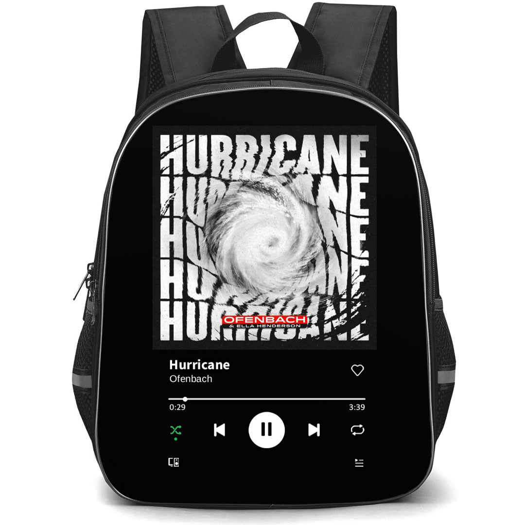 Ofenbach Backpack School Bag StudentPack - Ofenbach Hurricane Album Cover