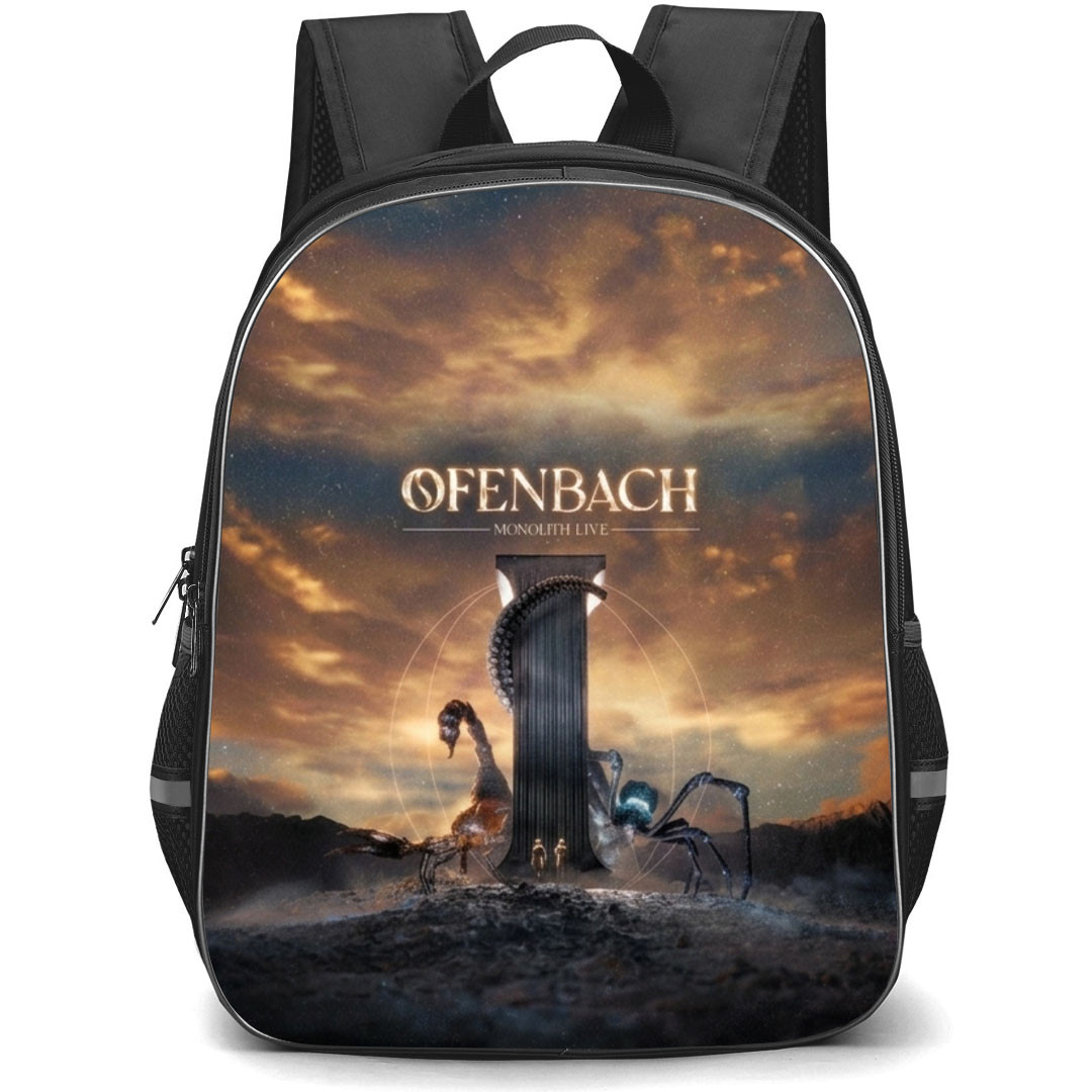 Ofenbach Backpack School Bag StudentPack - Ofenbach Monolith Tour Poster