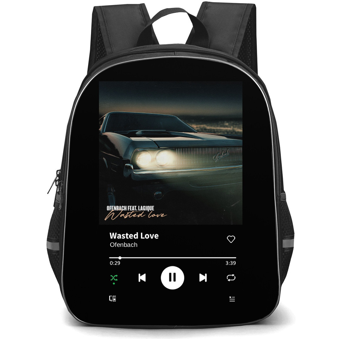 Ofenbach Backpack School Bag StudentPack - Ofenbach Wasted Love Cover Art