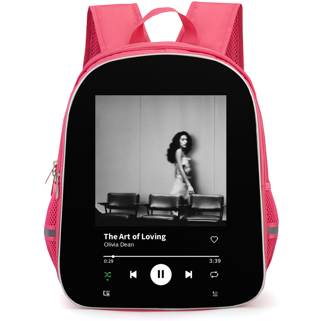 Olivia Dean Backpack School Bag StudentPack - Olivia Dean Side Portrait The Art of Loving Album Cover