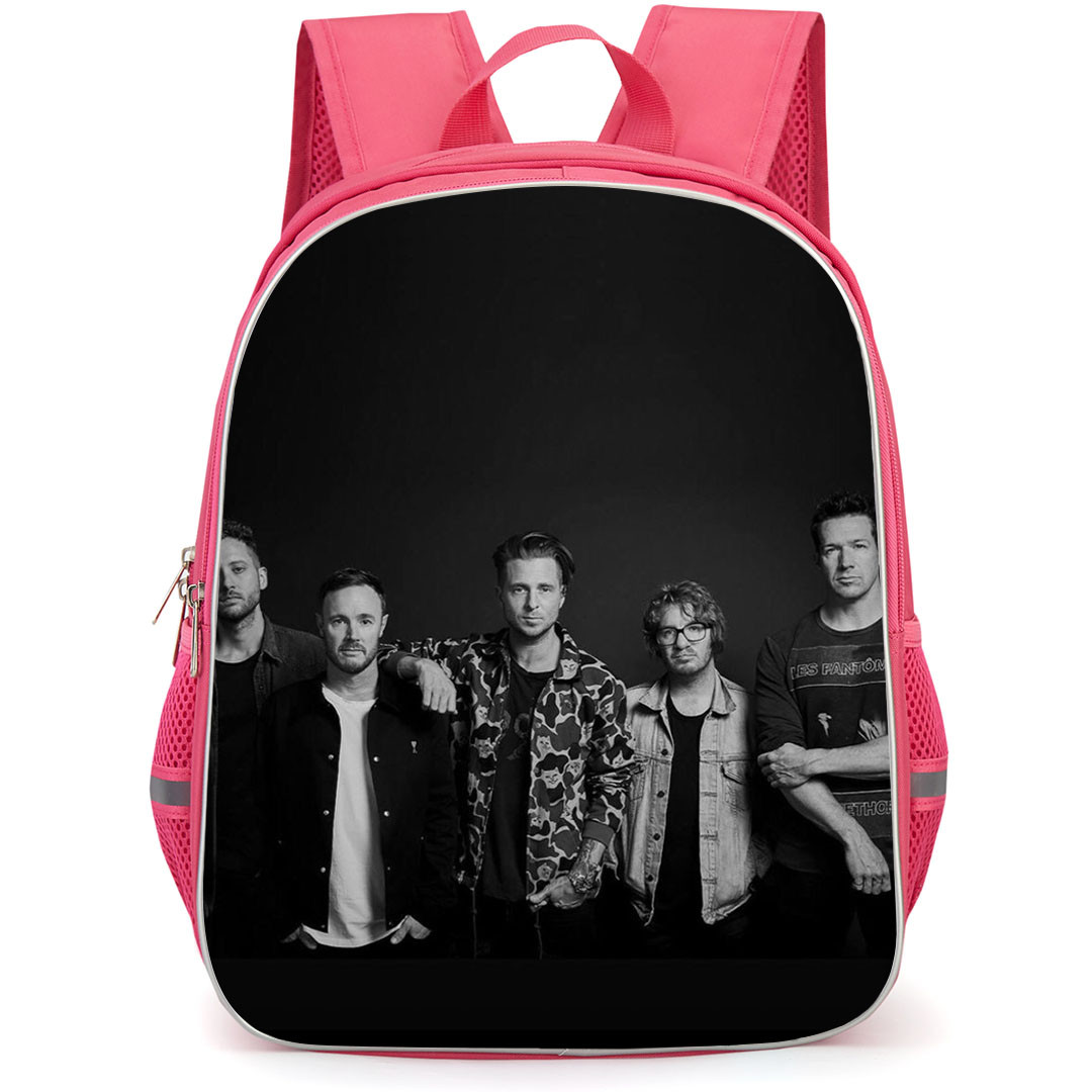 One Republic Backpack StudentPack - One Republic Grayscale Group Portrait On Black Background