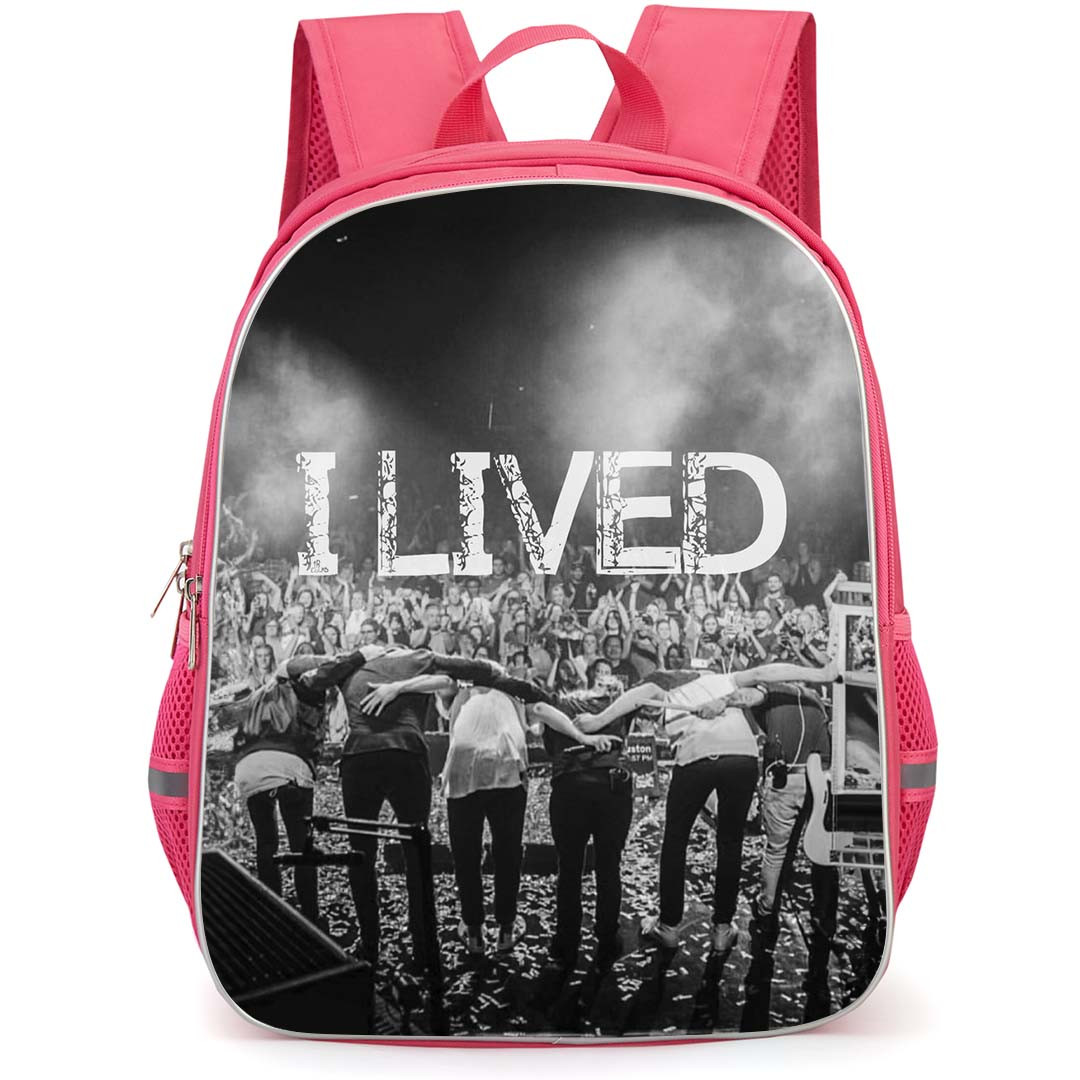 One Republic Backpack StudentPack - One Republic I Lived Grayscale Poster