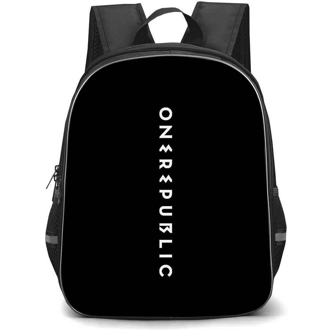 One Republic Backpack StudentPack - One Republic Vertical Logo On Black Background