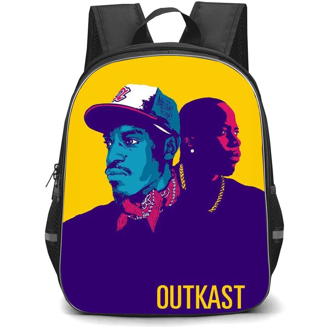 Outkast Backpack StudentPack - Outkast Fan Made Illustration Art Poster