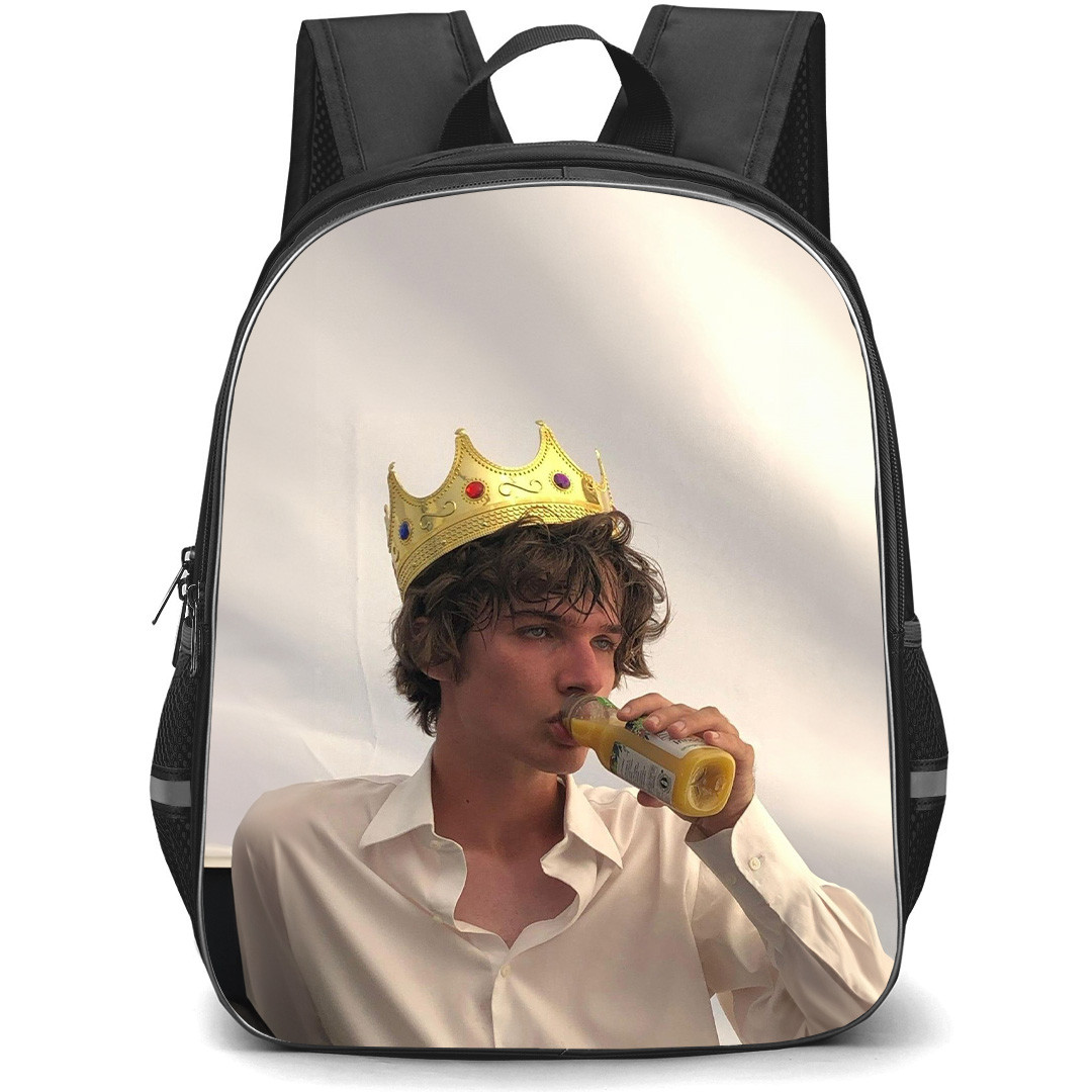 Pierre De Maere Backpack School Bag StudentPack - Pierre De Maere Drinks Juice Aesthetic Portrait Poster