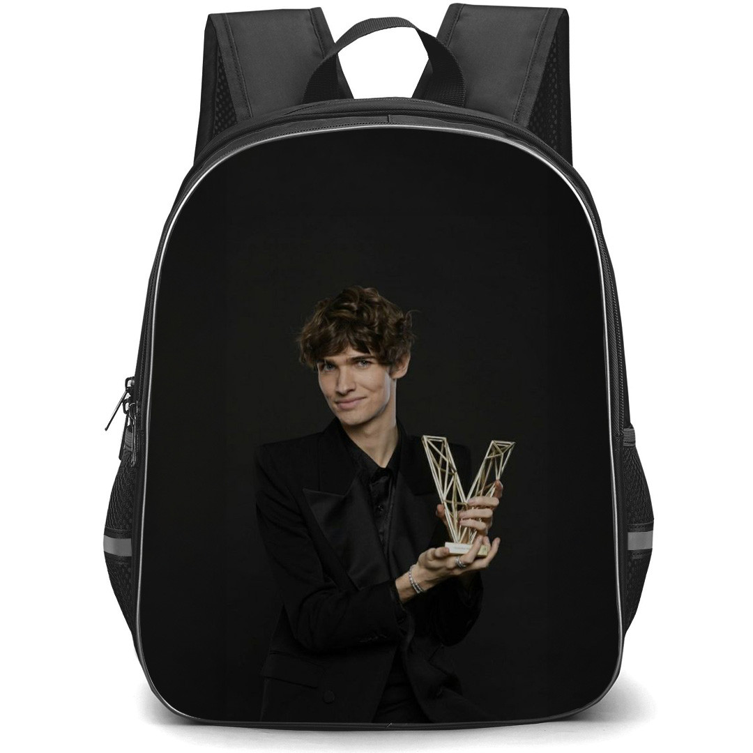 Pierre De Maere Backpack School Bag StudentPack - Pierre De Maere Holds Trophy Of Victories Poster