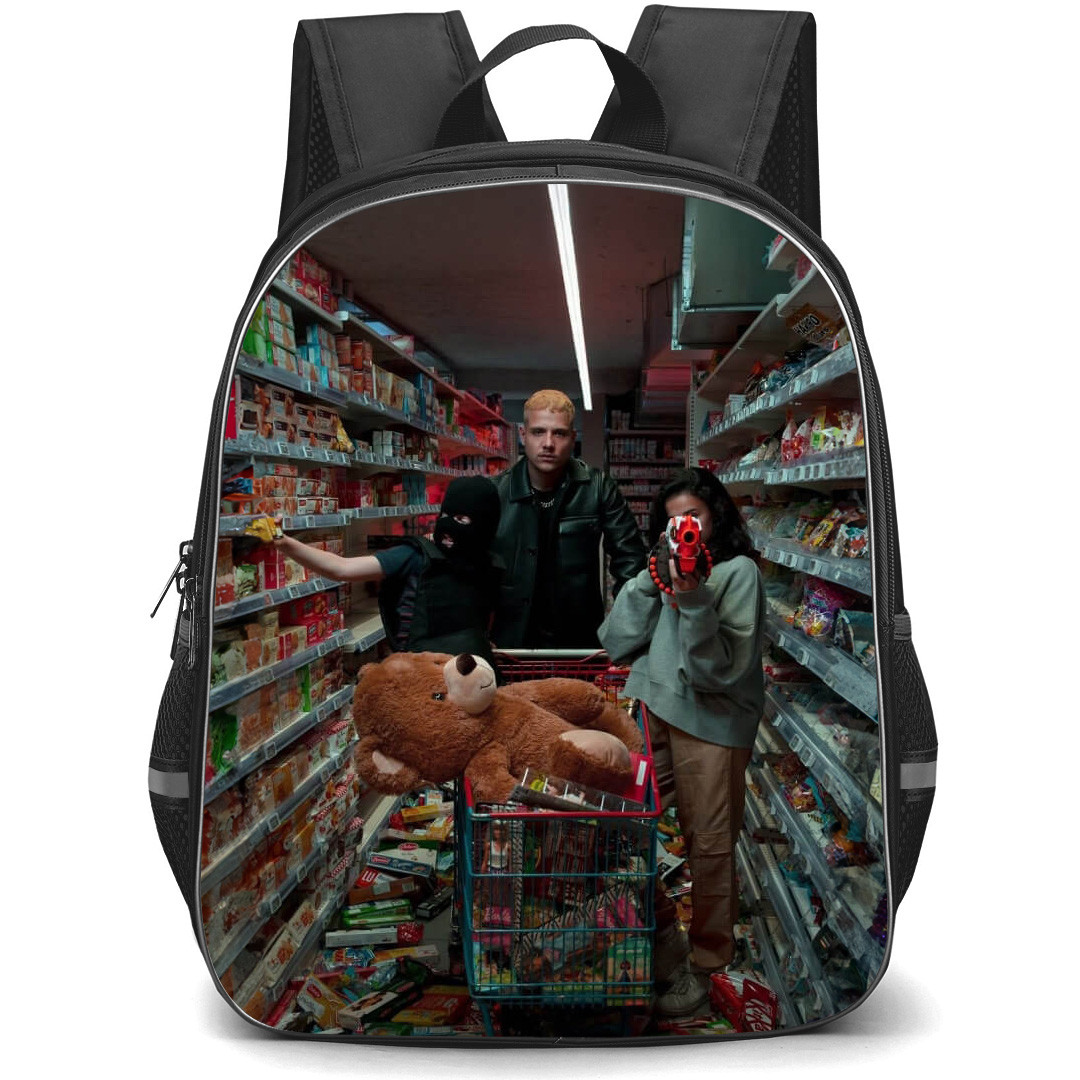 PLK Backpack School Bag StudentPack - PLK Group Portrait Supermarket Background