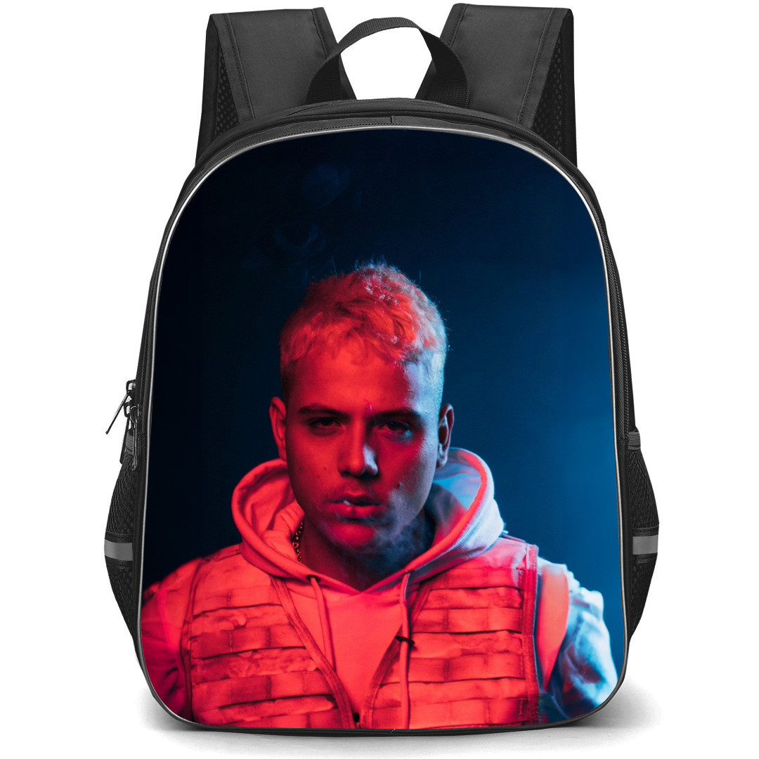 PLK Backpack School Bag StudentPack - PLK Portrait Blue Background