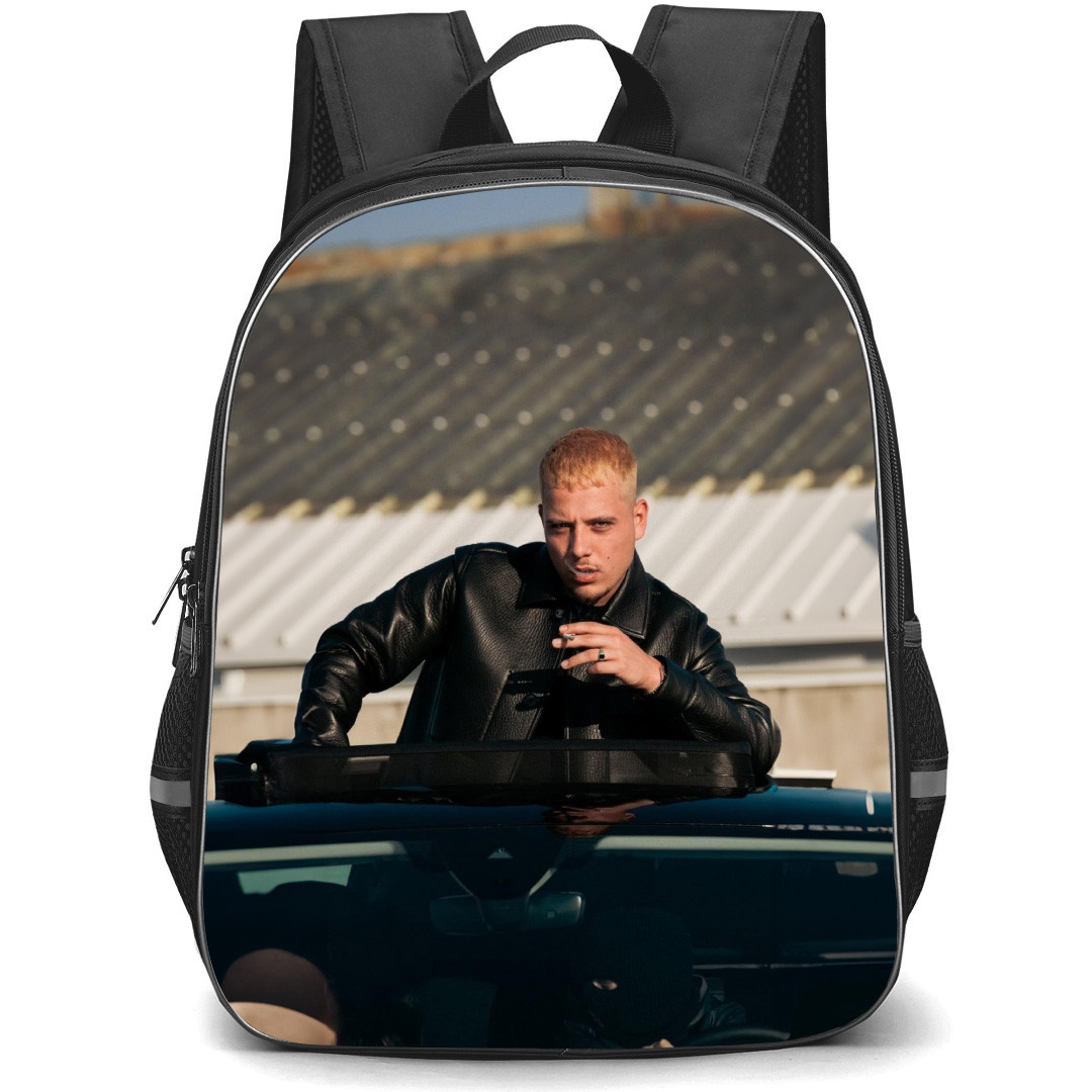 PLK Backpack School Bag StudentPack - PLK Smoking In Sunroof Pose