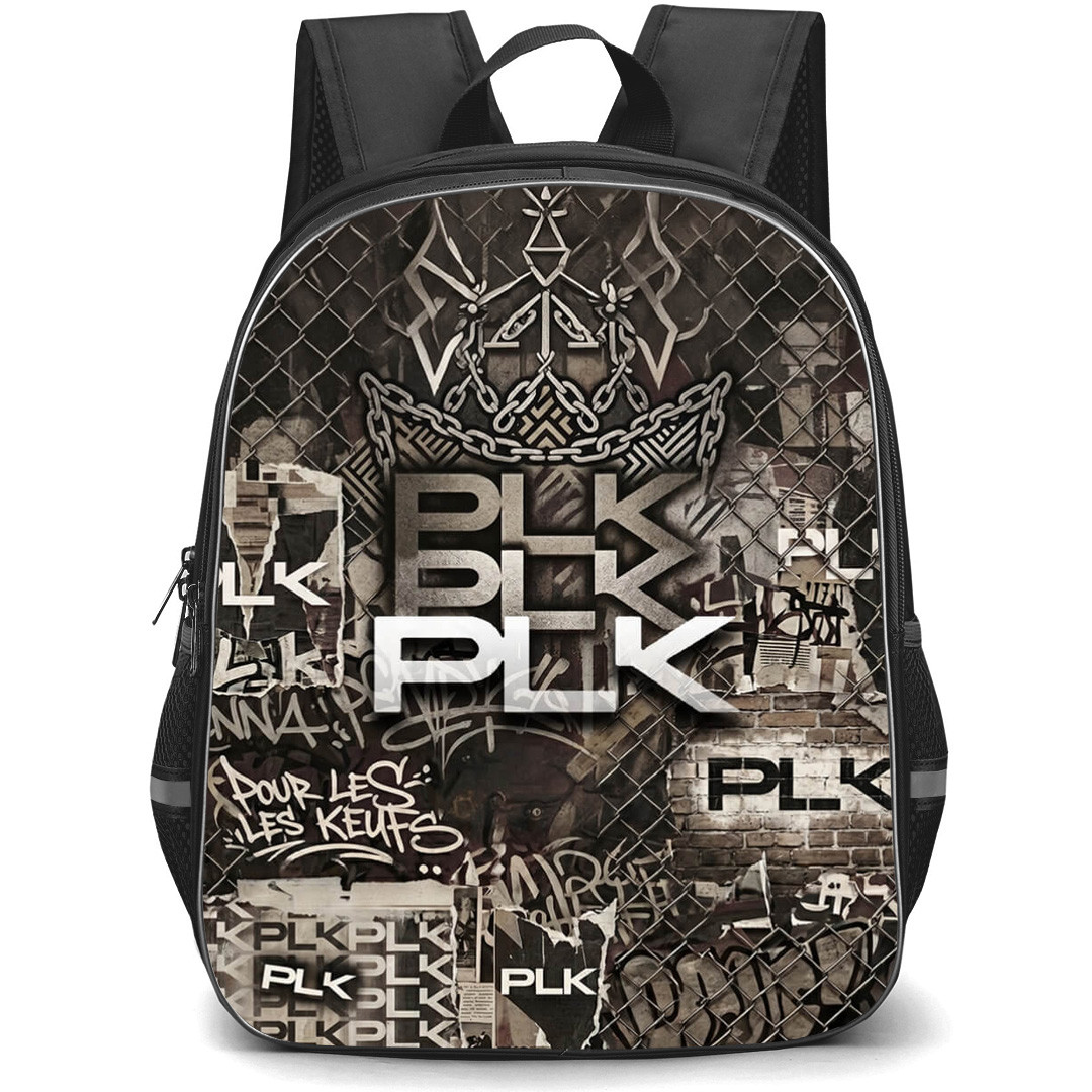 PLK Backpack School Bag StudentPack - PLK Word Art Collage