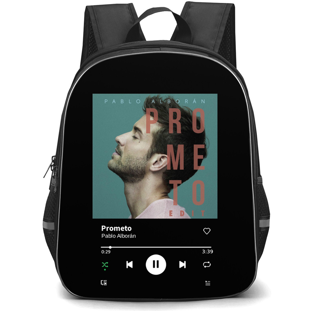 Pablo Albor?n Backpack School Bag StudentPack - Pablo Albor?n Side Portrait Prometo Album Cover