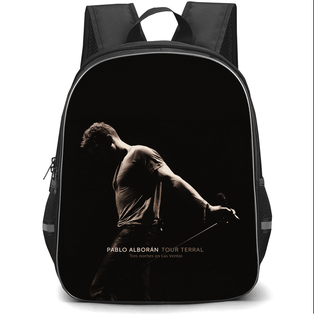 Pablo Albor?n Backpack School Bag StudentPack - Pablo Albor?n Side Portrait Terral Tour Poster