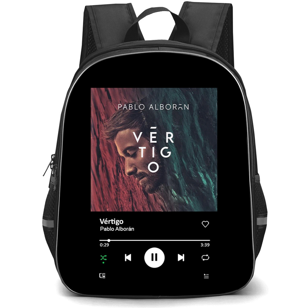 Pablo Albor?n Backpack School Bag StudentPack - Pablo Albor?n Vertigo Album Cover