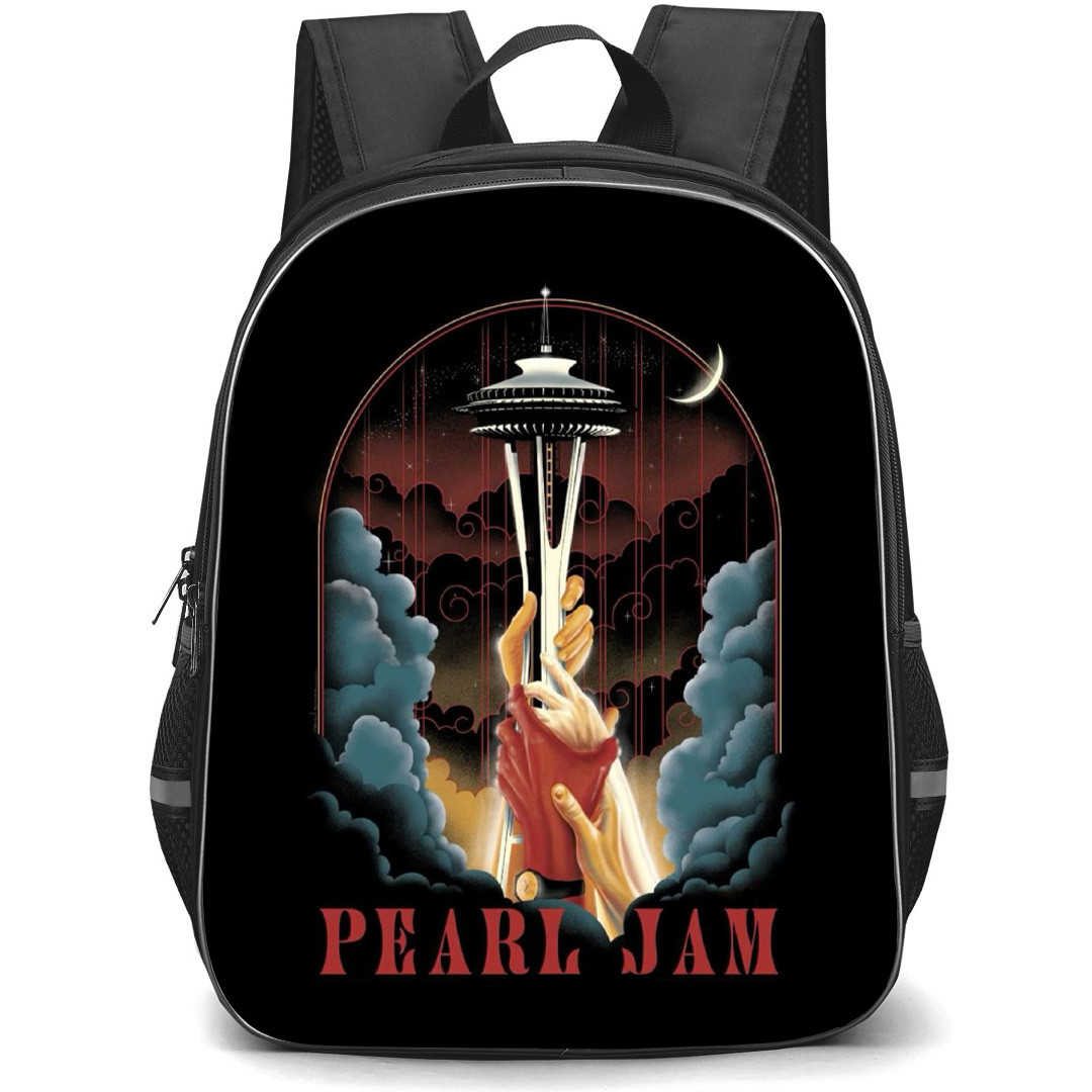 Pearl Jam Backpack School Bag StudentPack - Band Riot Act Album Cover Art