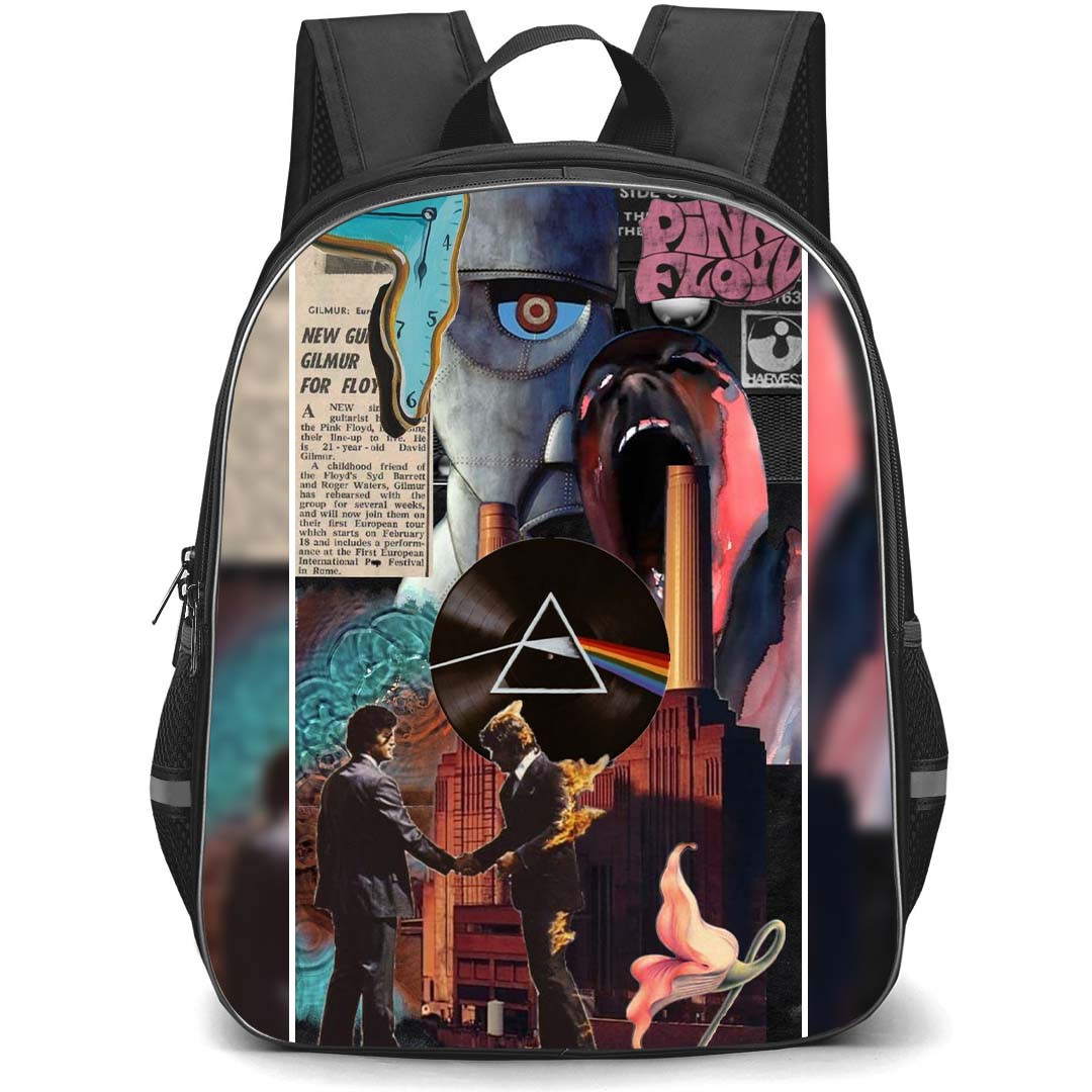Pink Floyd Backpack StudentPack - Pink Floyd Mikayla Mifsudss Shuffle Poster