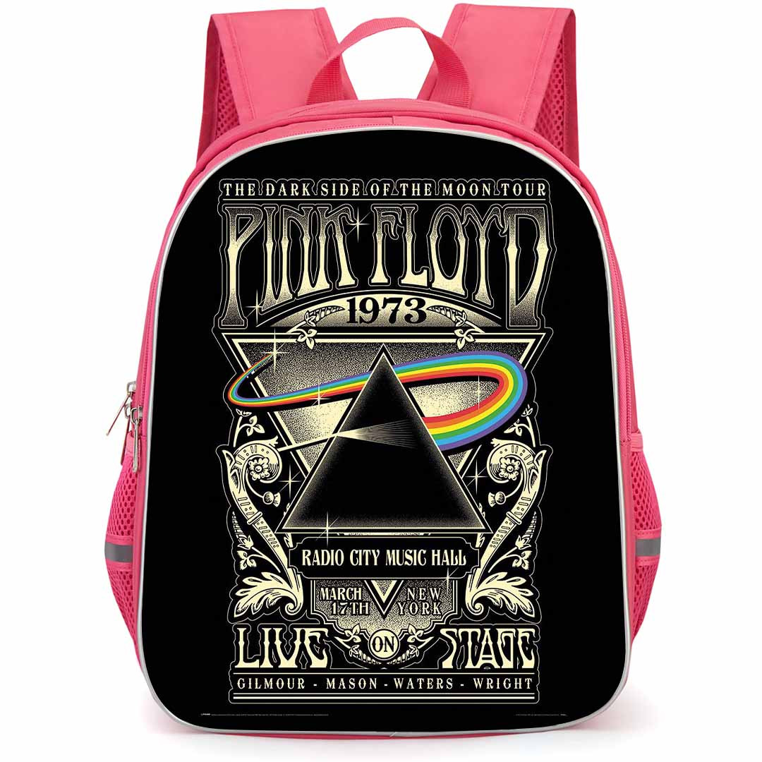 Pink Floyd Backpack StudentPack - Pink Floyd Radio Live Concert 1973 Poster