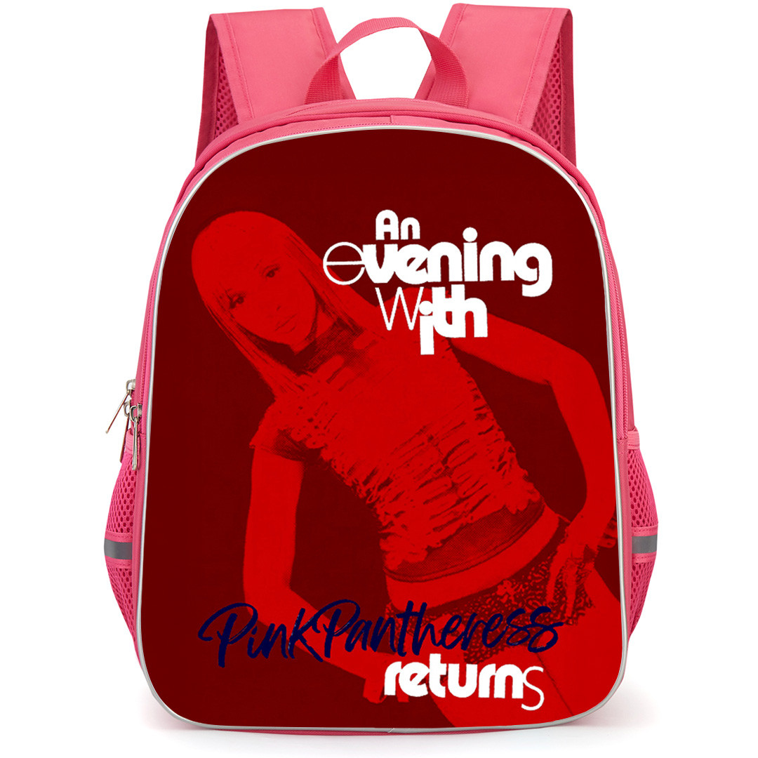 PinkPantheress Backpack School Bag StudentPack - PinkPantheress An Evening With PinkPantheress Tour Poster