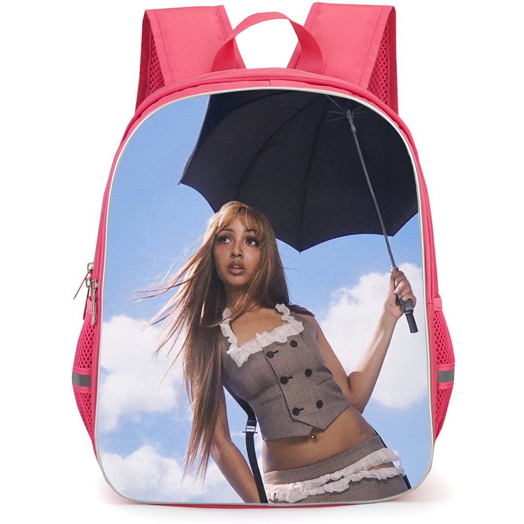 PinkPantheress Backpack School Bag StudentPack - PinkPantheress Producer Of The Year BRIT Awards Photoshoot Poster