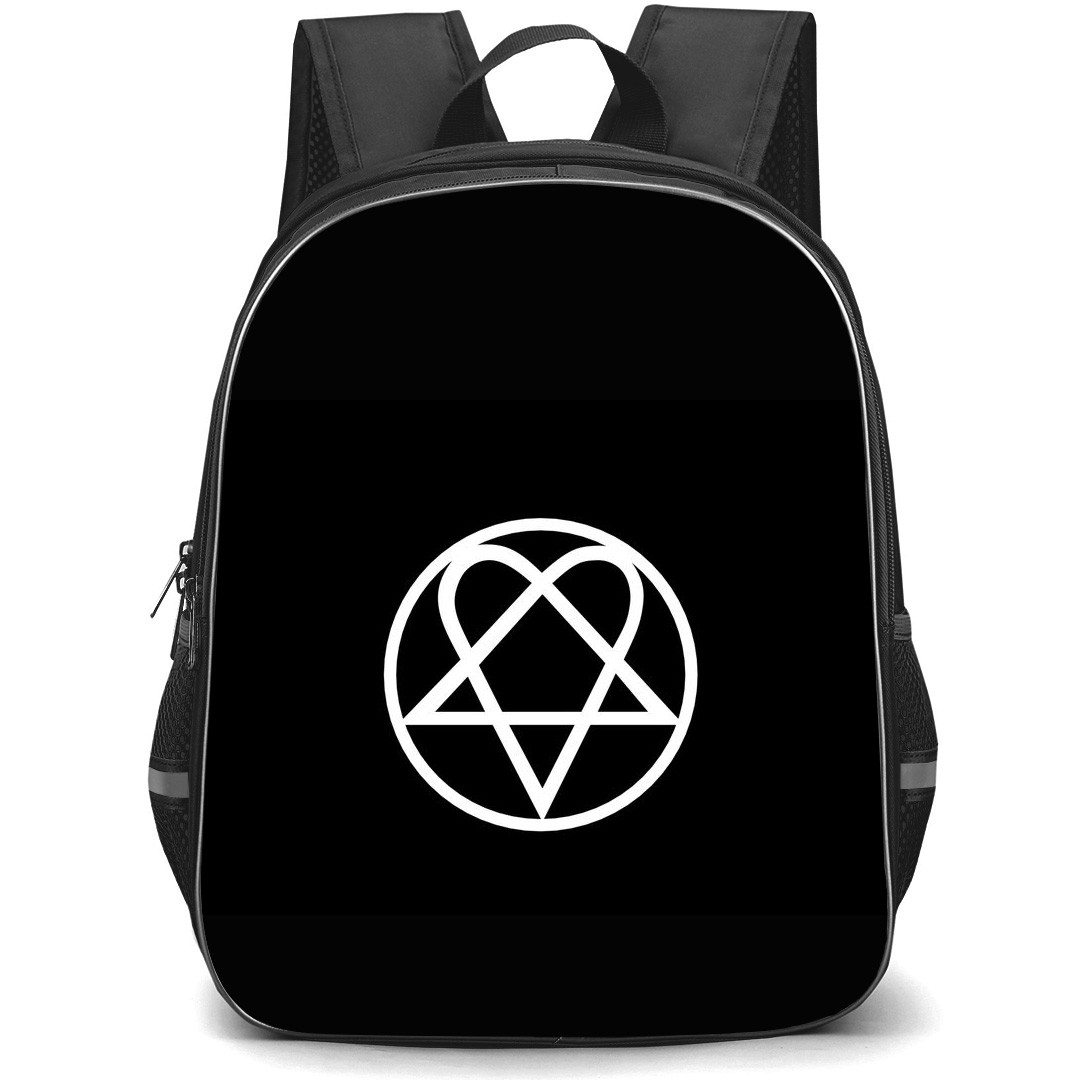 Playboi Carti Backpack StudentPack - Playboi Carti Logo On Black Background