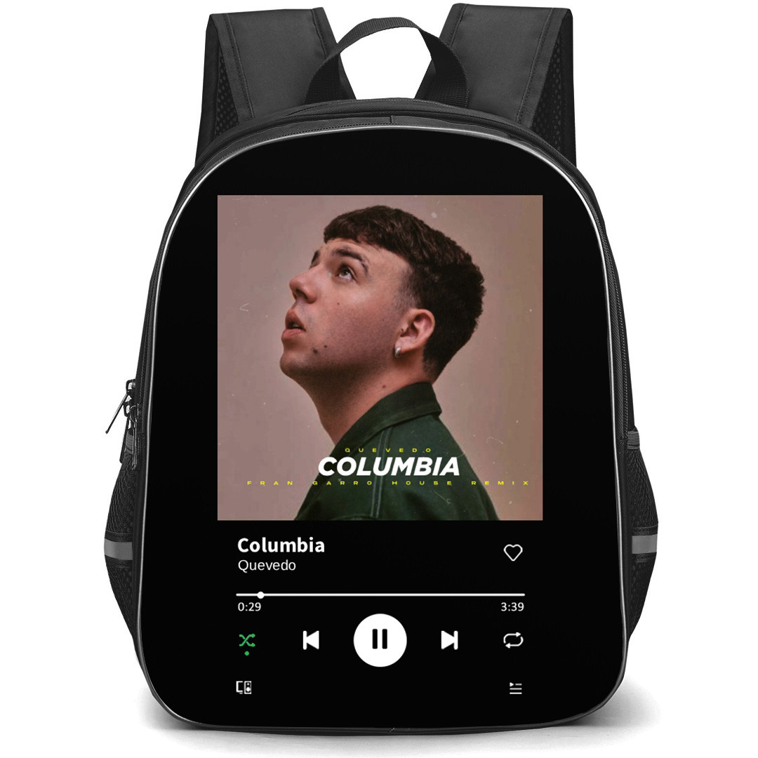 Quevedo Backpack School Bag StudentPack - Quevedo Columbia Cover Art