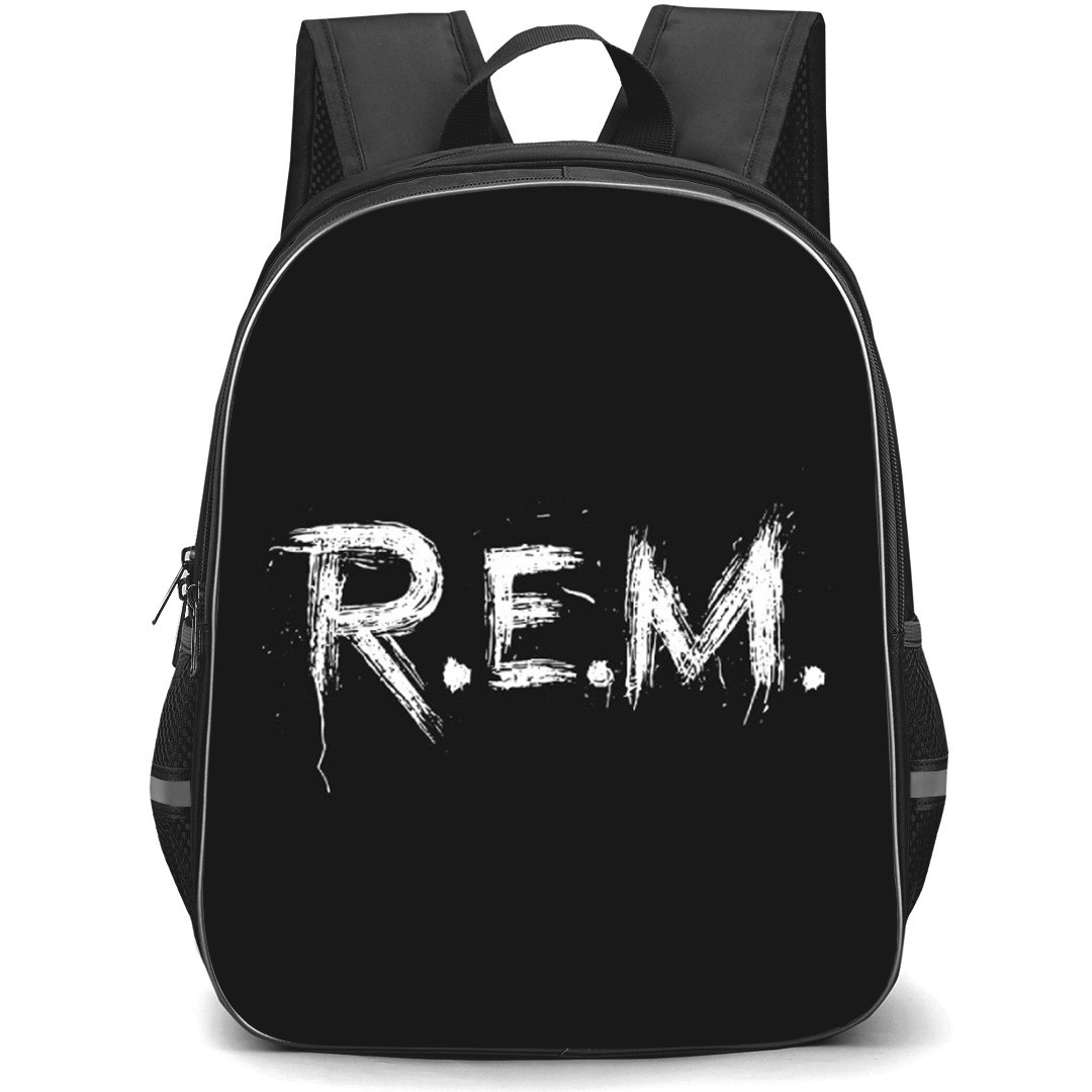 REM Backpack School Bag StudentPack - Band Wordmark Logo