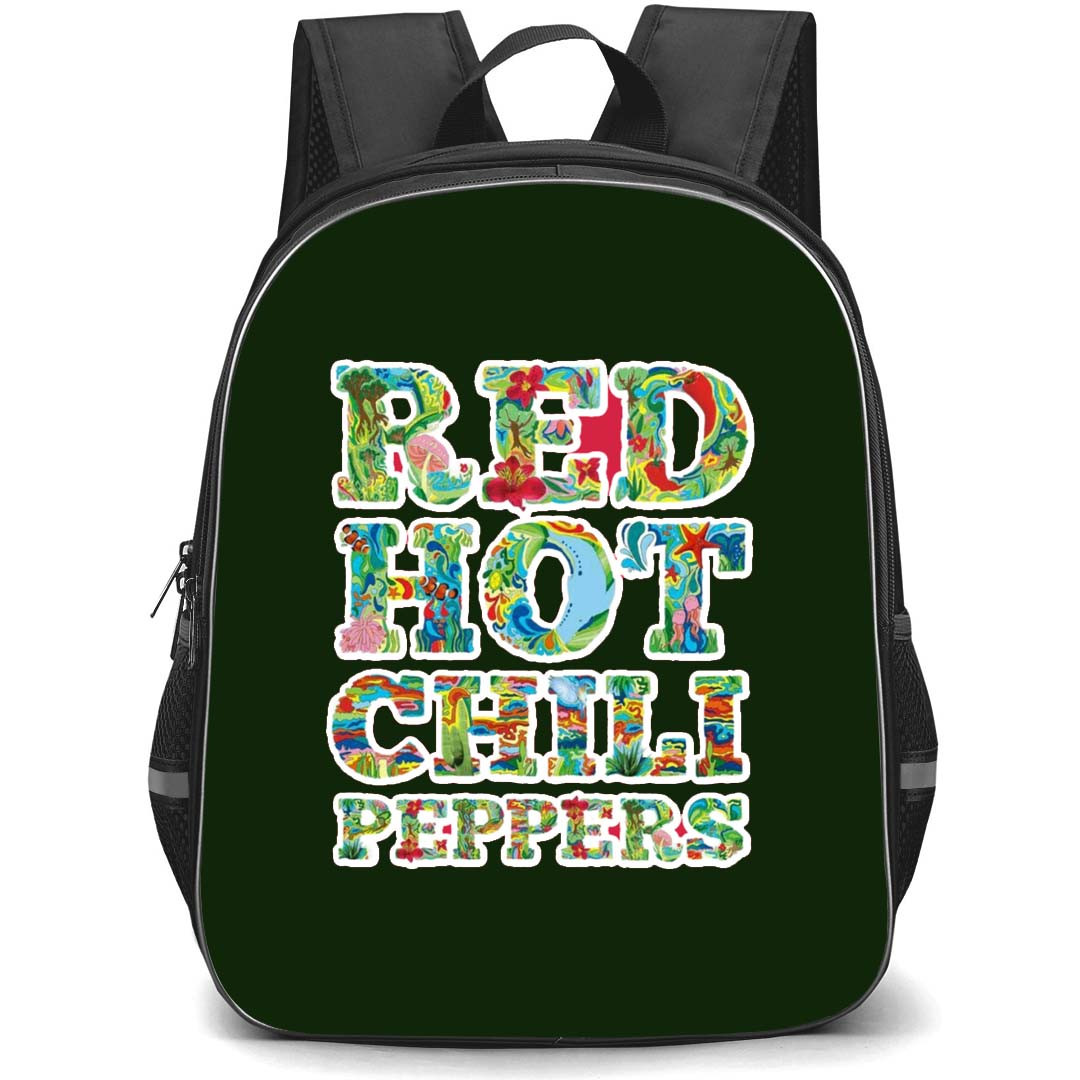 Red Hot Chili Peppers Backpack StudentPack - Red Hot Chili Peppers Word Art