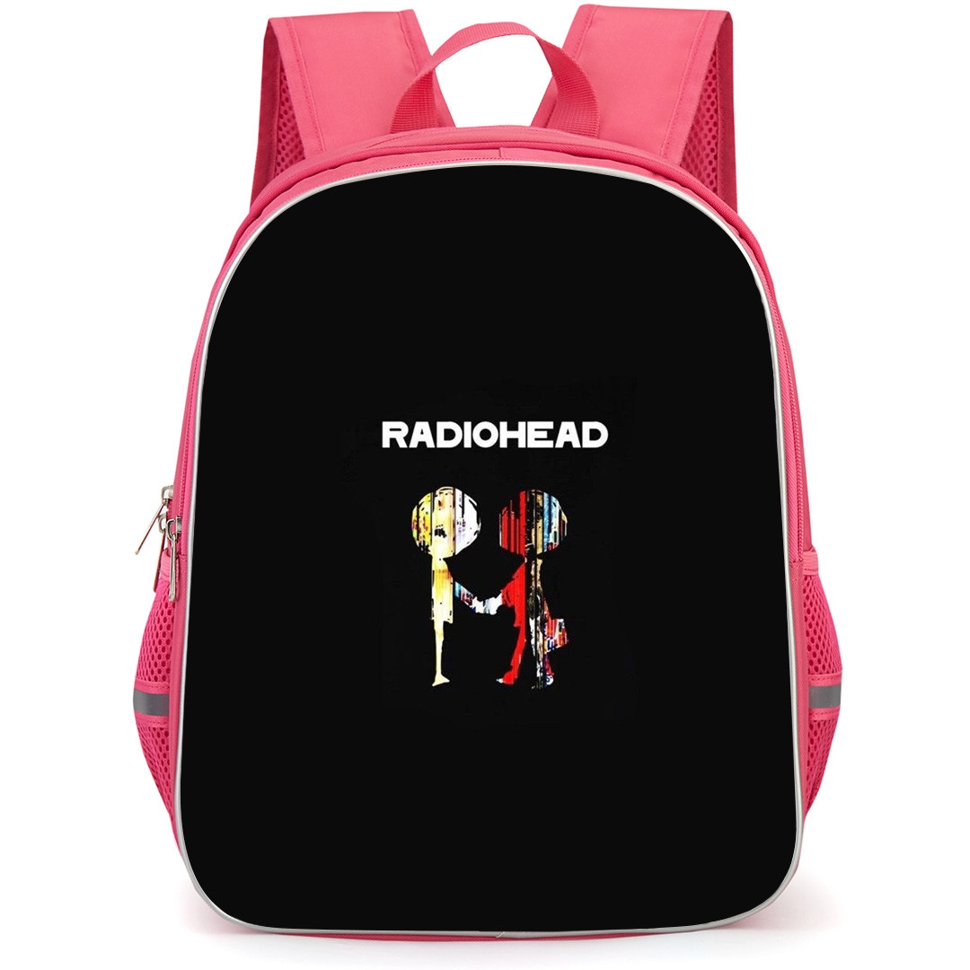 Radiohead Backpack StudentPack - Radiohead The Best of Album Cover Poster