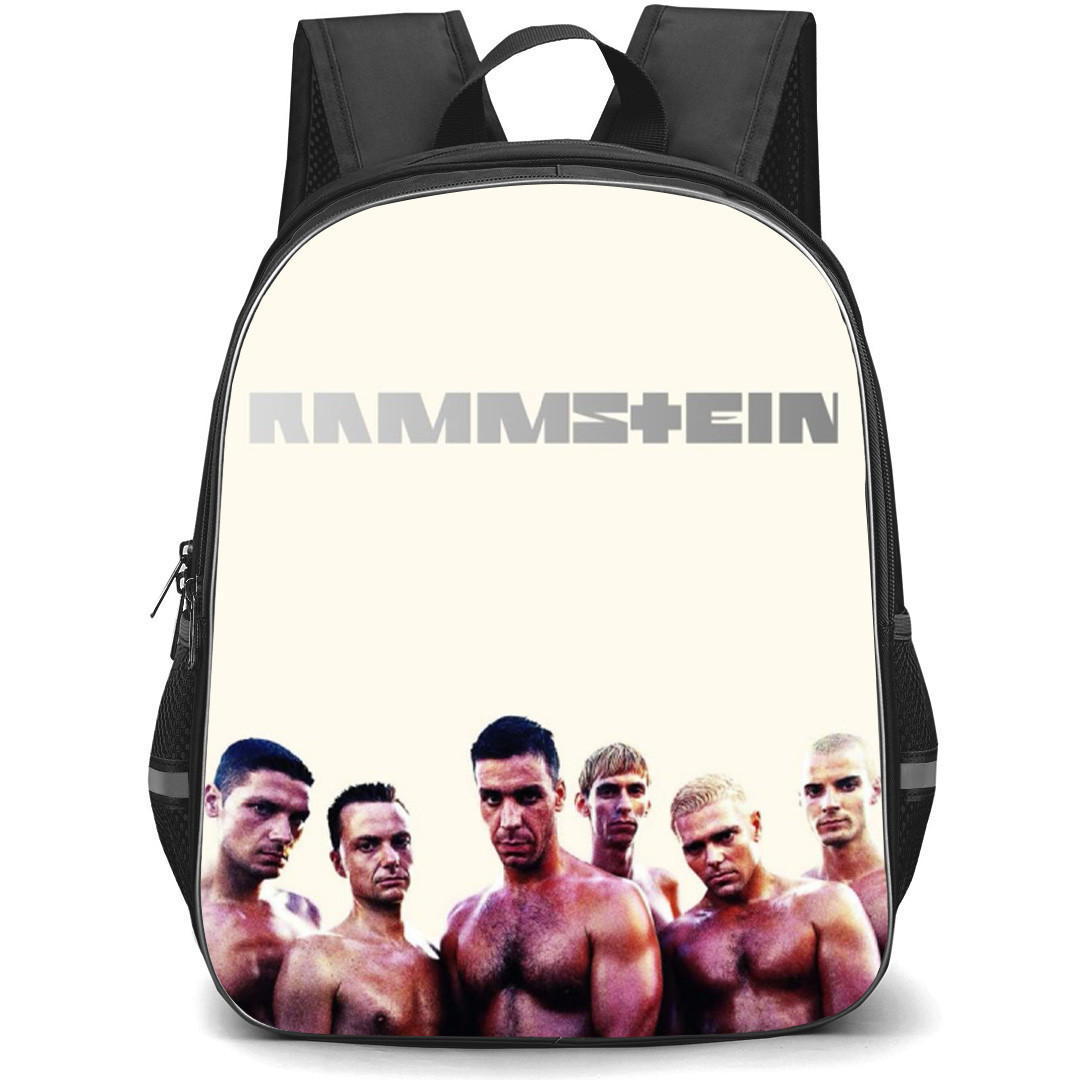 Rammstein Backpack School Bag StudentPack - Fierce Top Less Portrait Poster