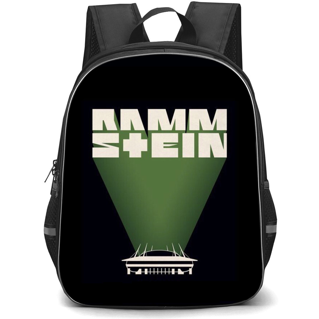 Rammstein Backpack School Bag StudentPack - Typography Illustration Wordmark