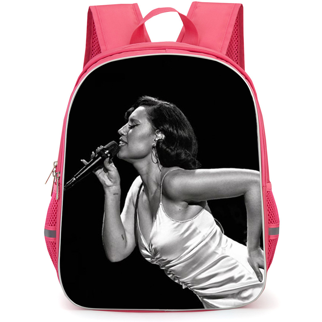 Raye Backpack School Bag StudentPack - Raye Singing Where Is My Husband Grayscale Poster