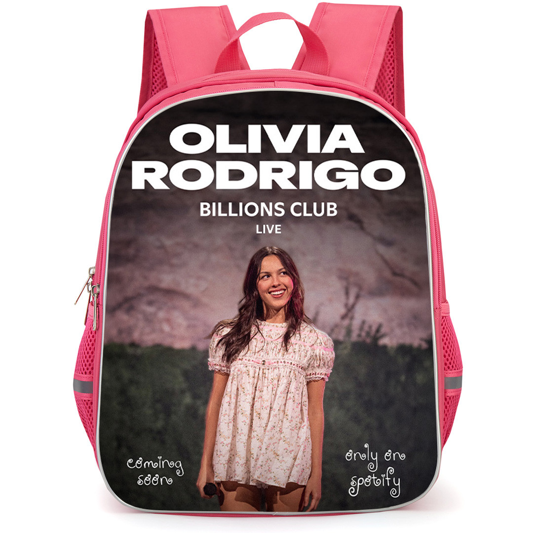 Olivia Rodrigo Backpack School Bag StudentPack - Olivia Rodrigo Billions Club Poster