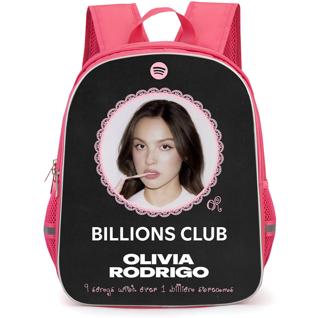 Olivia Rodrigo Backpack School Bag StudentPack - Olivia Rodrigo Billions Club Spotify Poster