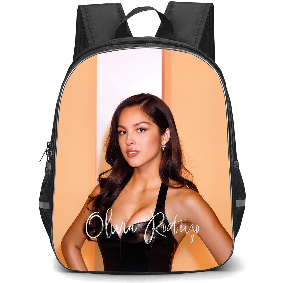 Olivia Rodrigo Backpack School Bag StudentPack - Olivia Rodrigo Calendar 2026 Side Portrait Poster