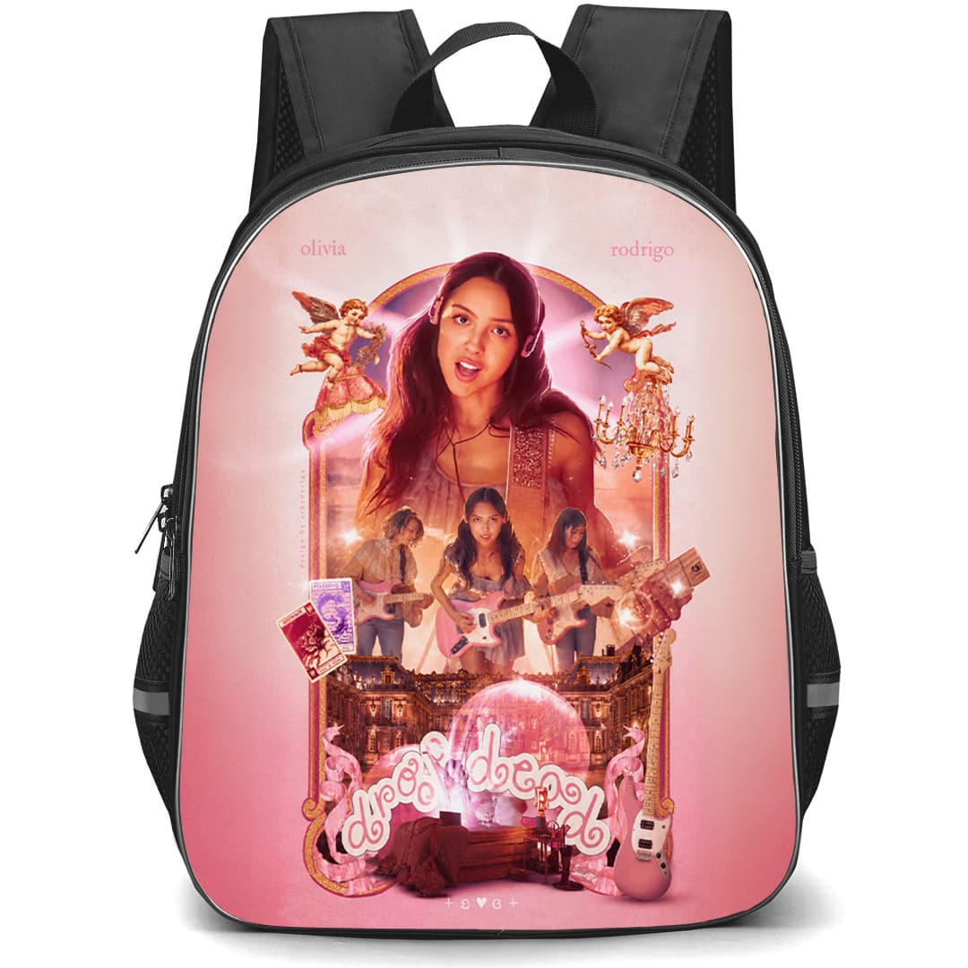 Olivia Rodrigo Backpack School Bag StudentPack - Olivia Rodrigo Dreamy MV Art Poster