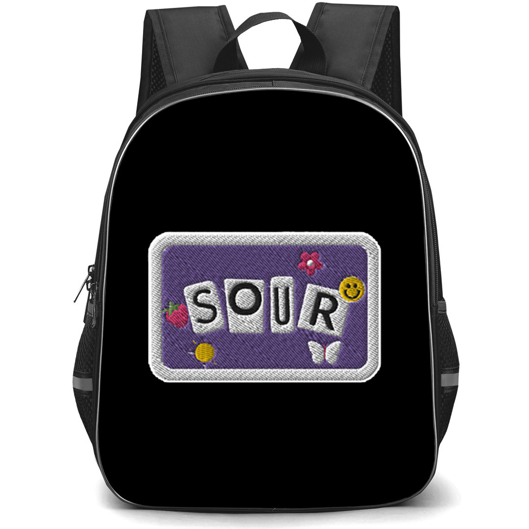 Olivia Rodrigo Backpack School Bag StudentPack - Olivia Rodrigo Embroidery Badge Sticker