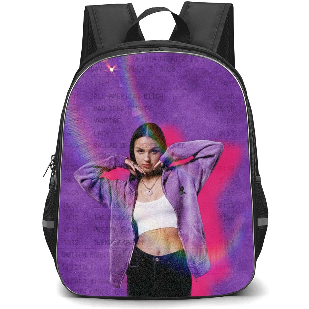 Olivia Rodrigo Backpack StudentPack - Olivia Rodrigo Fan Art Poster